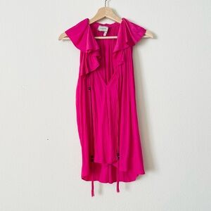 LANVIN Paris EU 38 fuchsia pink sleeveless top